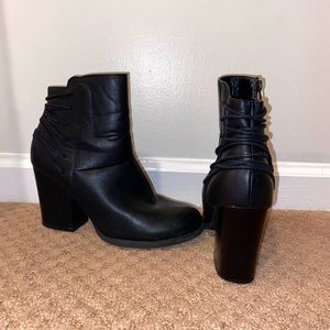 Bamboo Black Boots